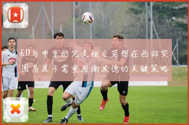 KD与申京的完美组合若想在西部突围乌度卡需重用谢泼德的关键策略